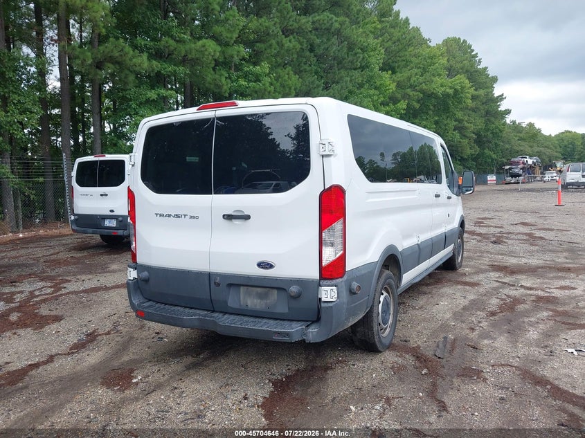 Vin: 1fbzx2zm5jkb52886, lot: 46203302, ford transit-350 xl 20184