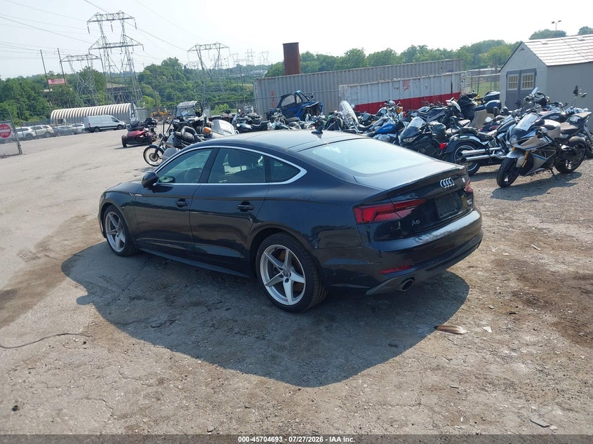 Vin: wauencf5xja060484, lot: 46203349, audi a5 2.0t premium 20183