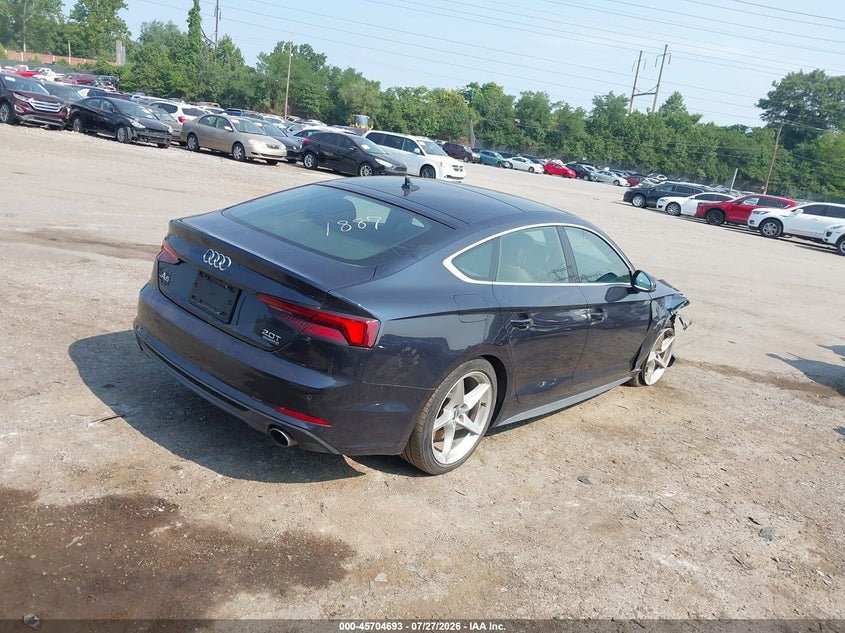 Vin: wauencf5xja060484, lot: 46203349, audi a5 2.0t premium 20184