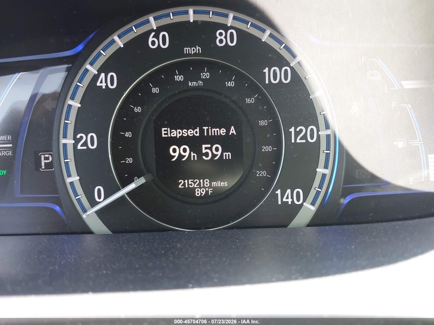 2015 HONDA ACCORD HYBRID auction photo 7