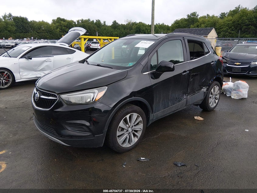 Vin: kl4cjesb0lb051362, lot: 46203393, buick encore awd preferred 20202