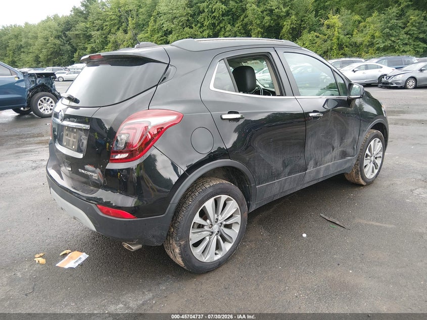 Vin: kl4cjesb0lb051362, lot: 46203393, buick encore awd preferred 20204