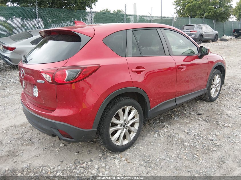 Vin: jm3ke4dy0f0459269, lot: 46203394, mazda cx-5 grand touring 20154