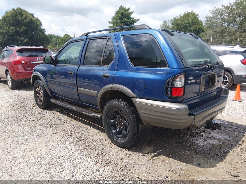 2004 ISUZU RODEO SPORT UTILITY VEHICLE 3.5L V-6 DI, DOHC, VVT, 250HP