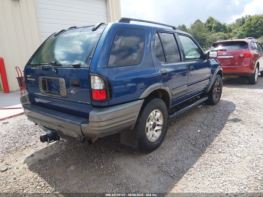 2004 ISUZU RODEO auction photo 4