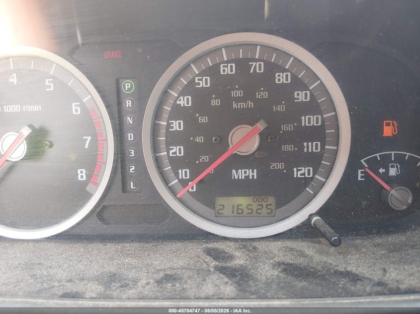 2004 ISUZU RODEO auction photo 7