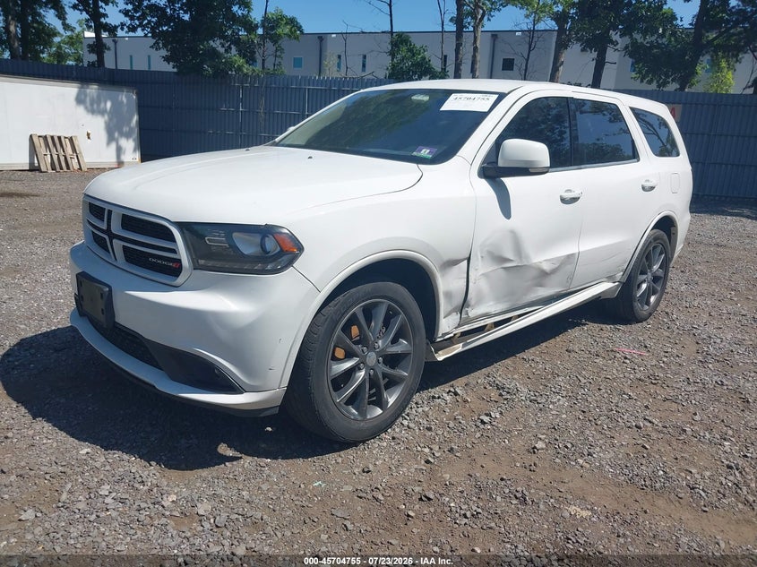 Vin: 1c4rdjdg9jc279165, lot: 46203411, dodge durango gt awd 20182