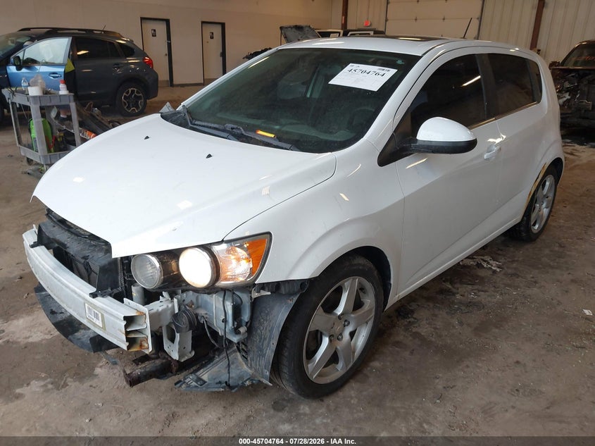Vin: 1g1jc6sh7f4165572, lot: 46203420, chevrolet sonic lt auto 20152
