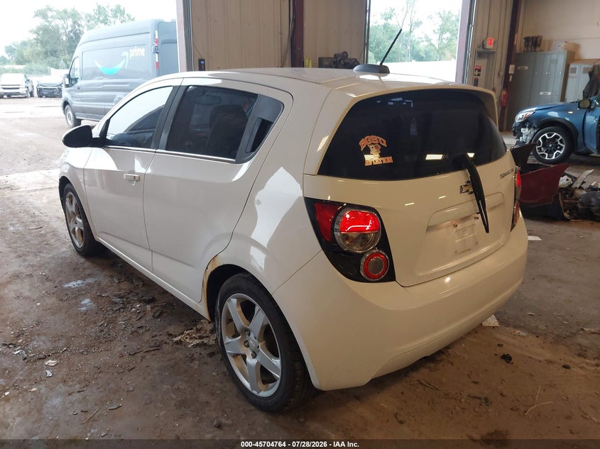 Vin: 1g1jc6sh7f4165572, lot: 46203420, chevrolet sonic lt auto 20153