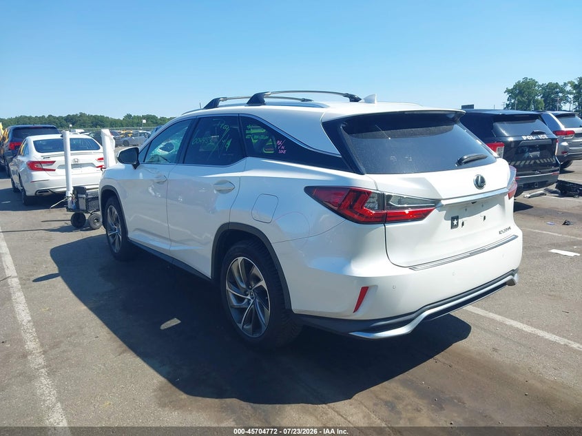 Vin: jtjdzkca9j2010164, lot: 46203428, lexus rx 350l luxury 20183