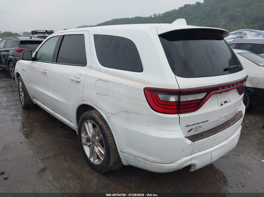 Vin: 1c4sdjct3nc225138, lot: 46203444, dodge durango r/t awd 20223