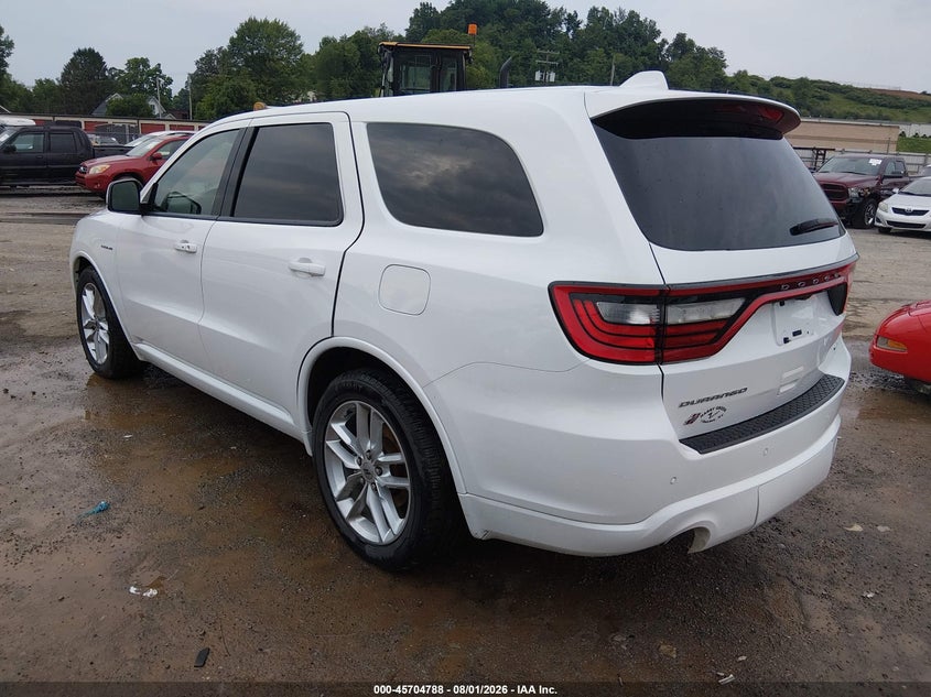 Vin: 1c4sdjct3nc225138, lot: 46203444, dodge durango r/t awd 20223