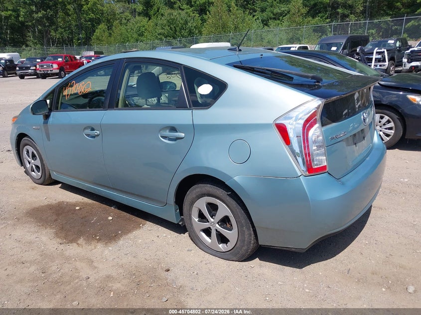 2014 TOYOTA PRIUS HATCHBACK 1.8L I-4 DOHC, VVT, 98HP