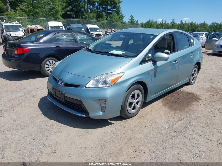 2014 TOYOTA PRIUS HATCHBACK 1.8L I-4 DOHC, VVT, 98HP