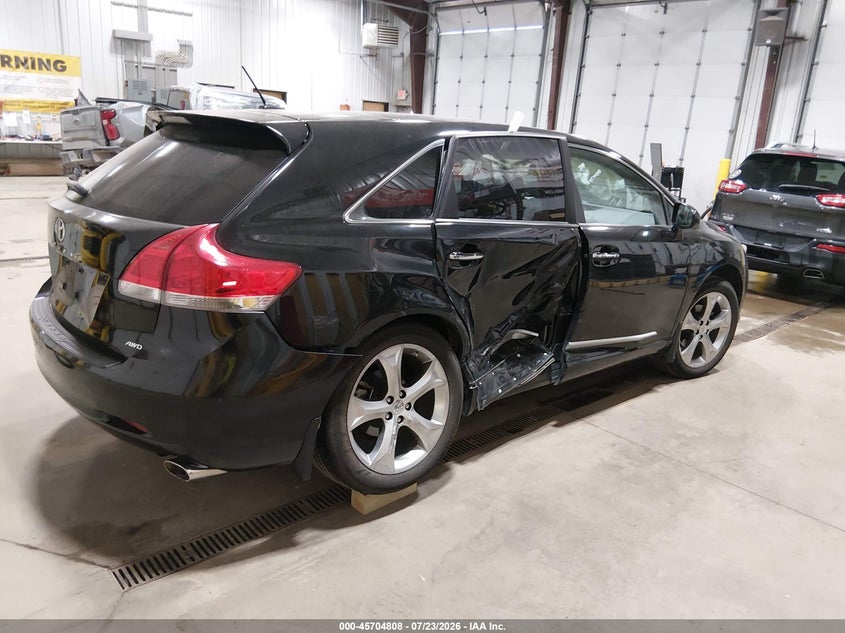 Vin: 4t3bk3bb9bu055371, lot: 46203464, toyota venza base v6 20114