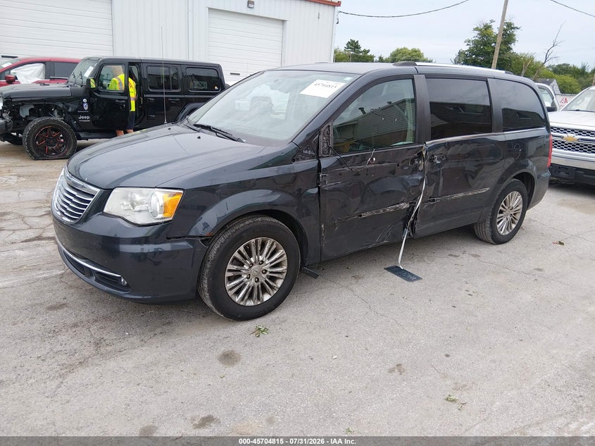 Vin: 2c4rc1cg8er367173, lot: 46203471, chrysler town & country touring-l 30th anniversary 20142
