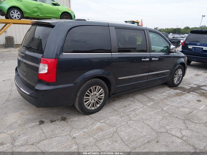 Vin: 2c4rc1cg8er367173, lot: 46203471, chrysler town & country touring-l 30th anniversary 20144