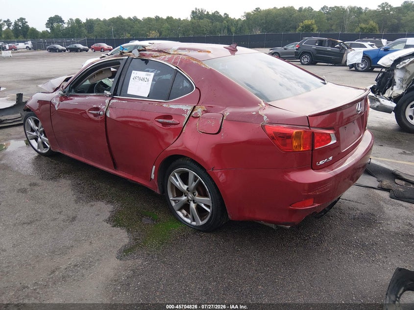 Vin: jthbf5c28a5125624, lot: 46203482, lexus is 250 20103