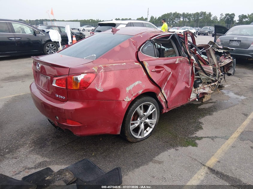 Vin: jthbf5c28a5125624, lot: 46203482, lexus is 250 20104