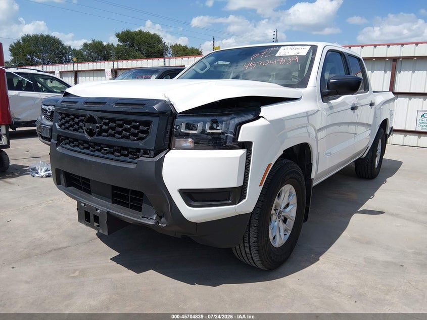 Vin: 1n6ed1ej3tn602879, lot: 46203495, nissan frontier s 4x4 20262