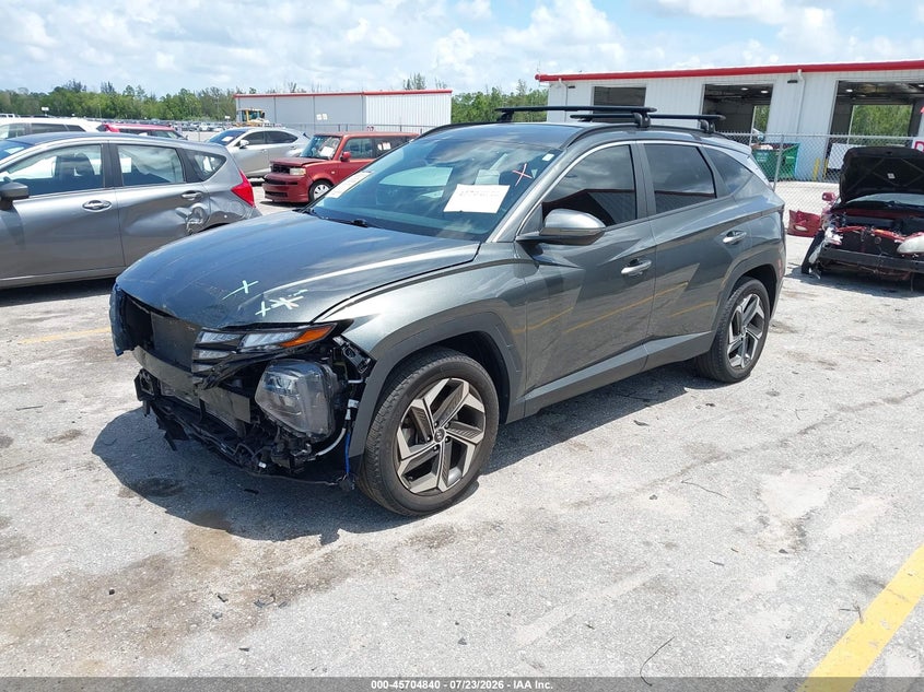 2023 Hyundai Tucson, Front End, IAAI, VIN 5NMJFCAEXPH206631 — photo 2