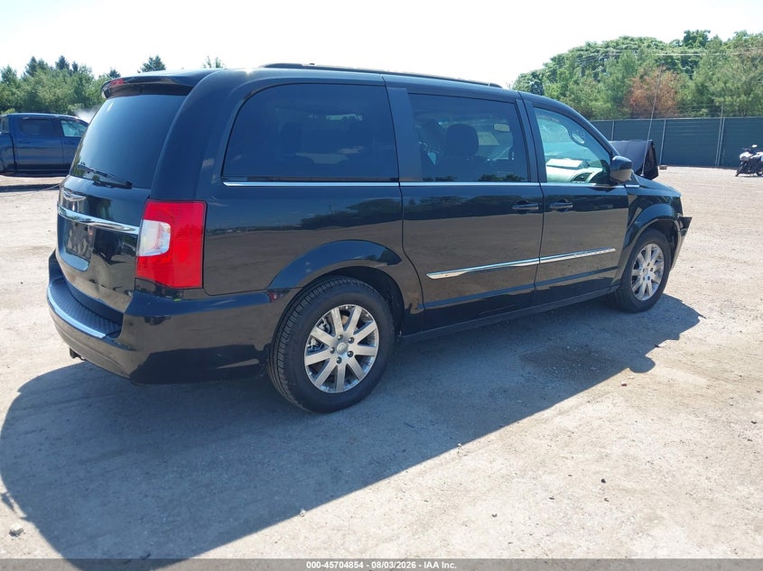 Vin: 2c4rc1bg7gr230276, lot: 46203510, chrysler town & country touring 20164
