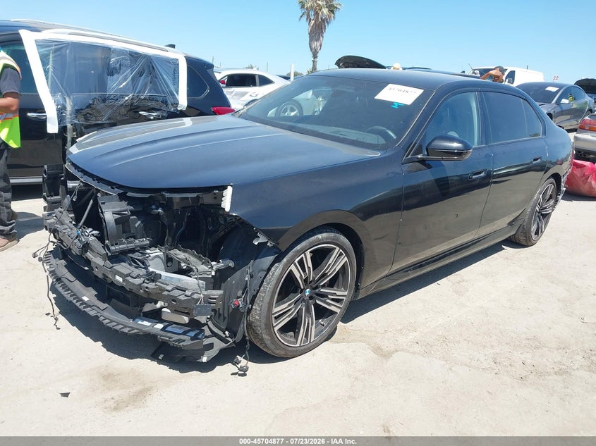 Vin: wby43ej05rcs48498, lot: 46203533, bmw i7 edrive50 20242