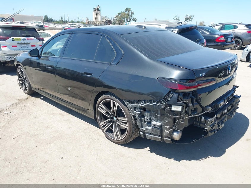 Vin: wby43ej05rcs48498, lot: 46203533, bmw i7 edrive50 20243
