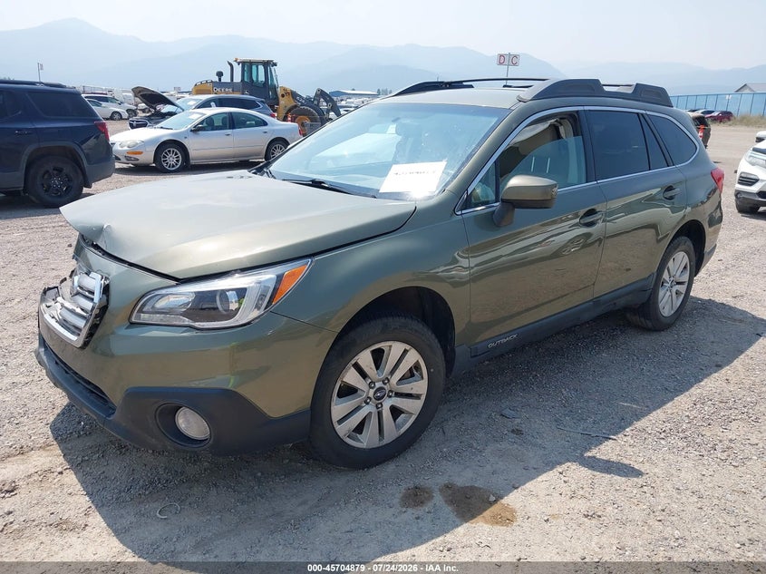 Vin: 4s4bsbcc0f3242696, lot: 46203535, subaru outback 2.5i premium 20152