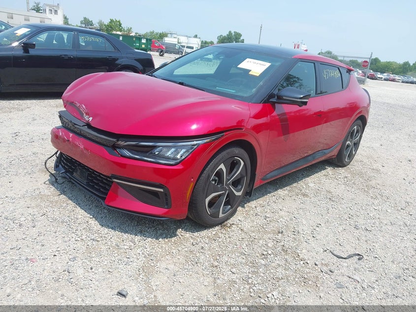 Vin: kndc4dlc6n5048370, lot: 46203556, kia ev6 gt-line 20222