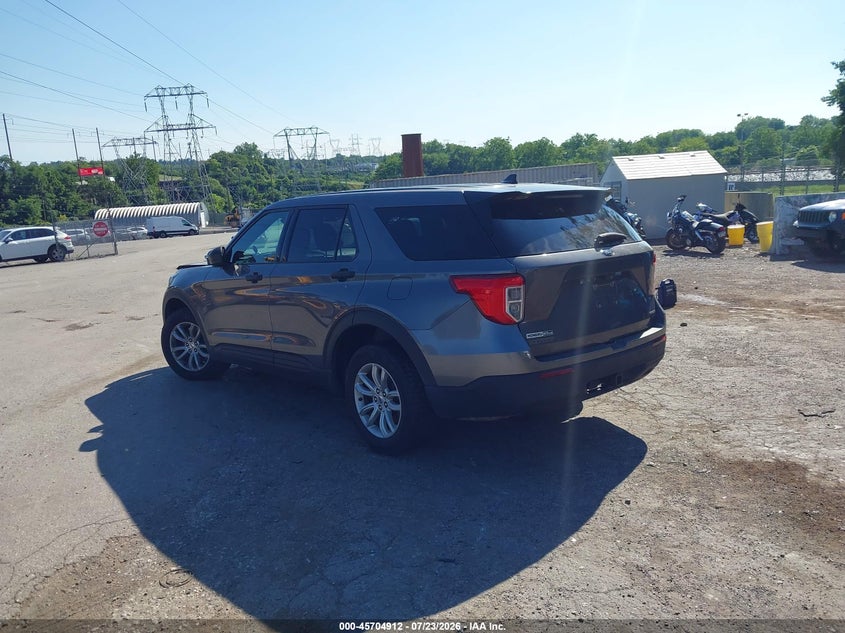 Vin: 1fm5k8ab5mga33924, lot: 46203568, ford police interceptor utility 20213