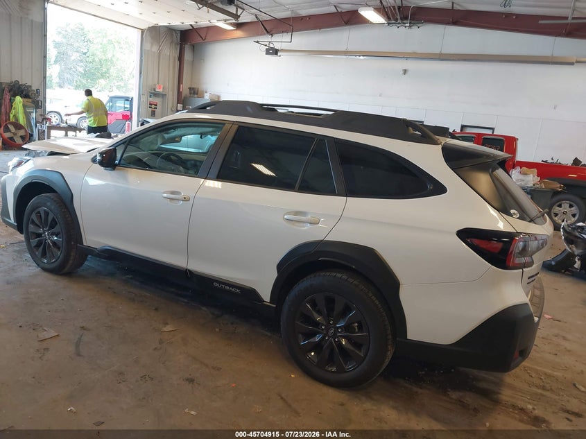 Vin: 4s4btalc9s3298699, lot: 46203571, subaru outback onyx edition 20253