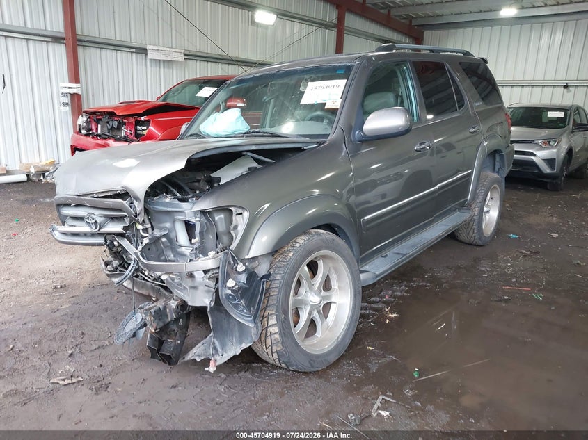2003 TOYOTA SEQUOIA SPORT UTILITY VEHICLE 4.7L V-8 DOHC, 240HP