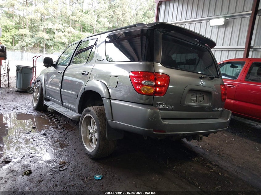 2003 TOYOTA SEQUOIA SPORT UTILITY VEHICLE 4.7L V-8 DOHC, 240HP