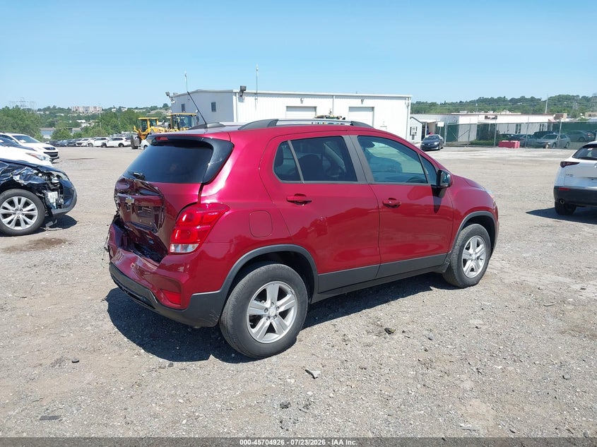 Vin: kl7cjpsb8mb357077, lot: 46203582, chevrolet trax awd lt 20214