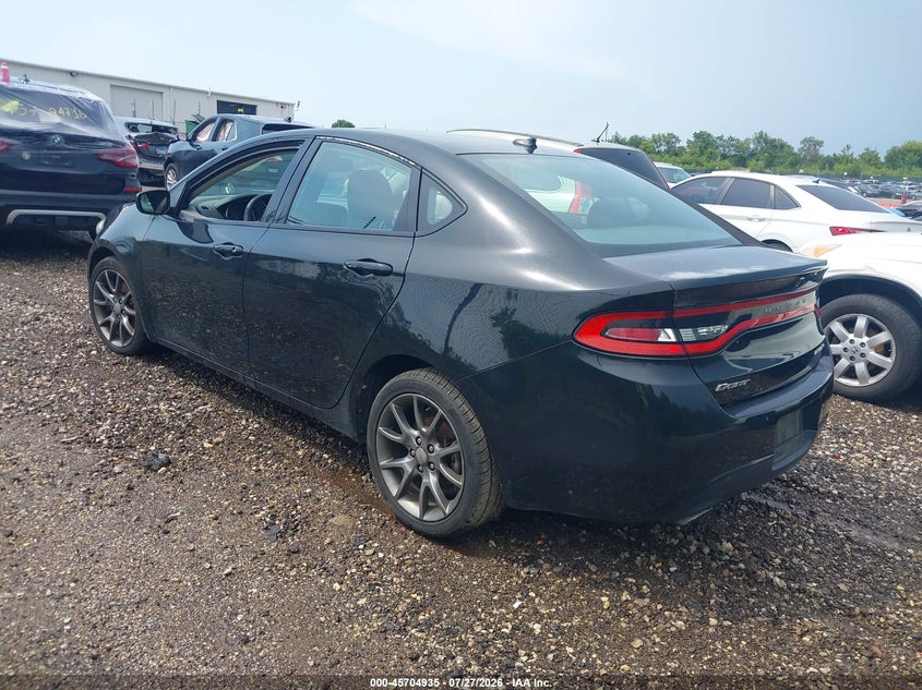 Vin: 1c3cdfba9dd176008, lot: 46203591, dodge dart rallye 20133