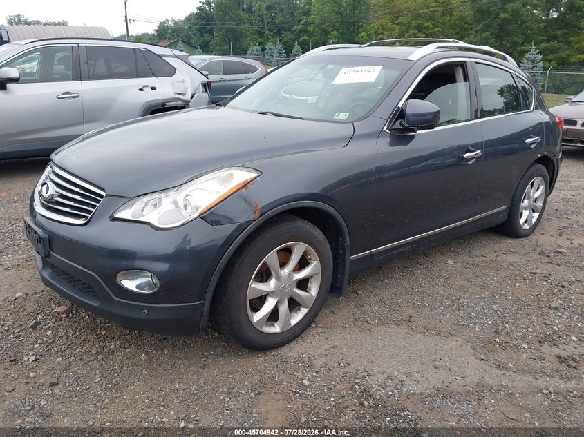 Vin: jn1aj0hr8am754362, lot: 46203598, infiniti ex35 journey 20102