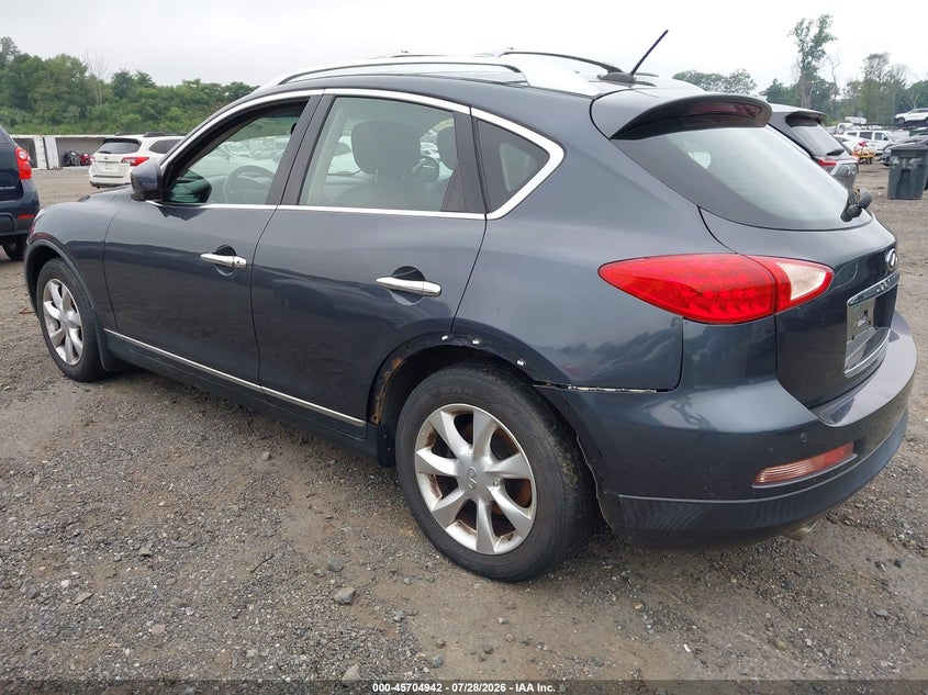 Vin: jn1aj0hr8am754362, lot: 46203598, infiniti ex35 journey 20103