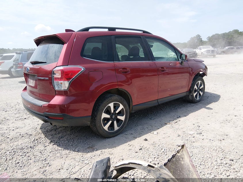 Vin: jf2sjajc2jh609714, lot: 46203599, subaru forester 2.5i limited 20184