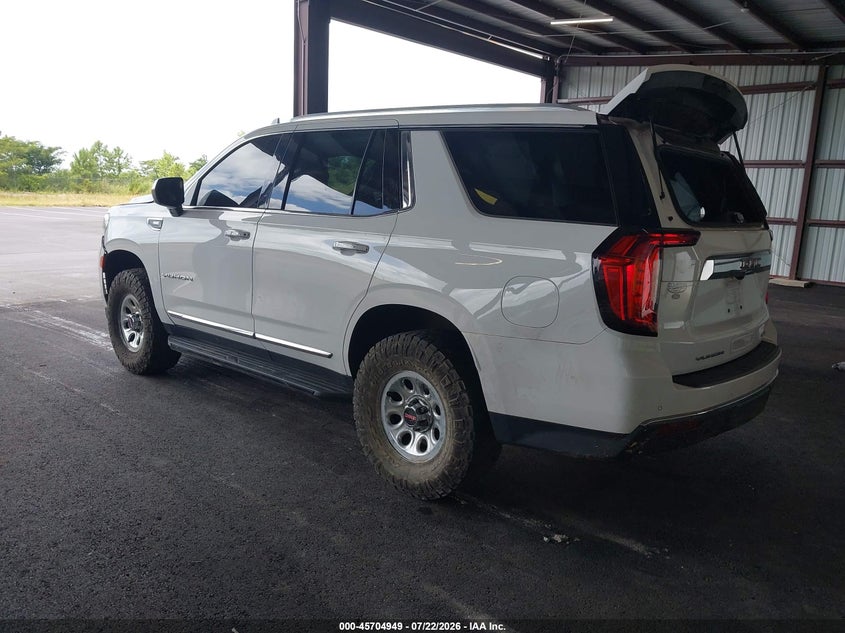 Vin: 1gks1bkd8mr248925, lot: 46203605, gmc yukon 2wd slt 20213