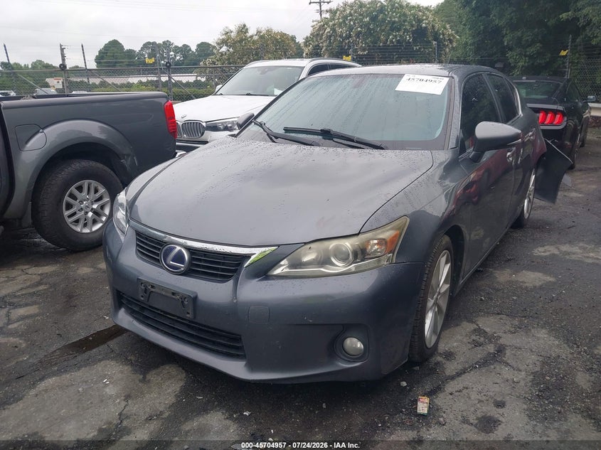Vin: jthkd5bh0c2116142, lot: 46203613, lexus ct 200h premium 20122