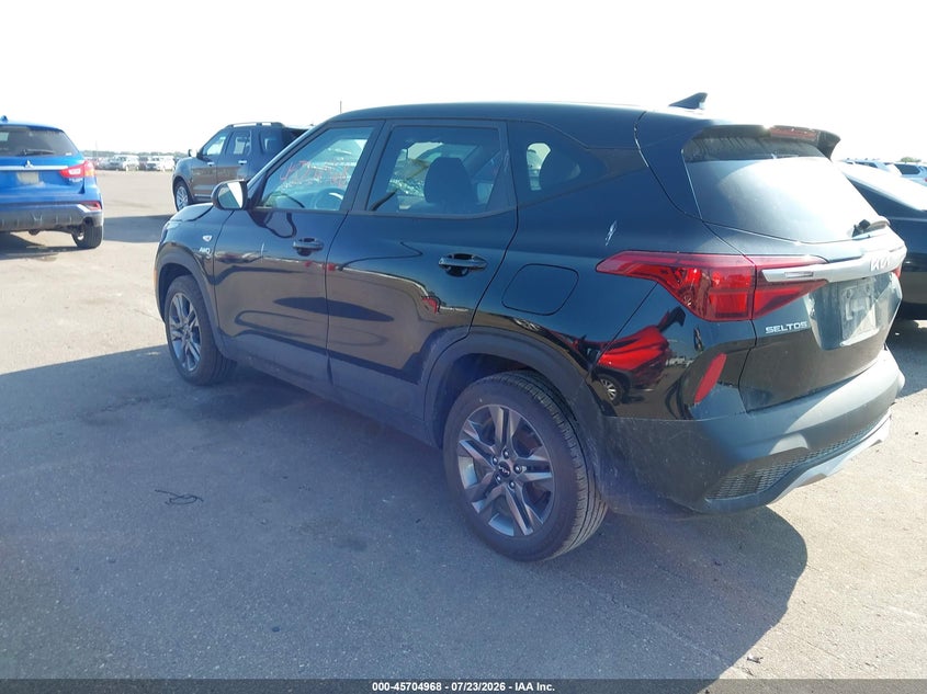 Vin: kndepcaa8p7450037, lot: 46203625, kia seltos lx 20233