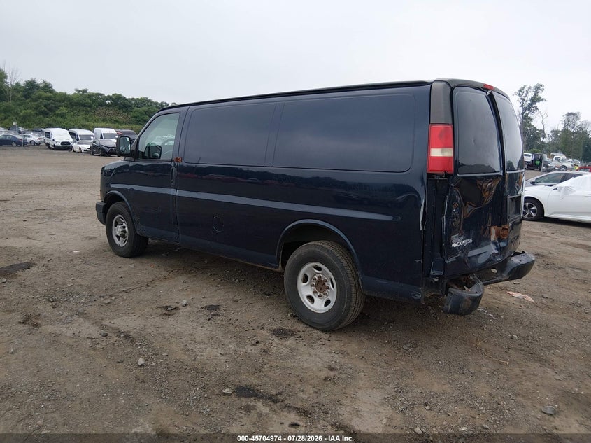 Vin: 1gcwgfca7b1155073, lot: 46203630, chevrolet express 2500 work van 20113