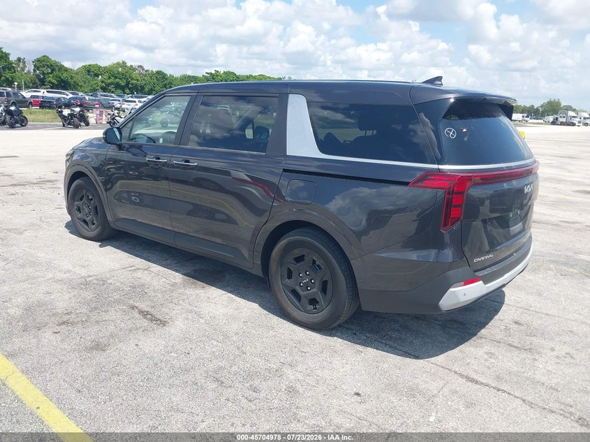 Vin: kndnb5k3xs6529914, lot: 46203634, kia carnival mpv lxs 20253