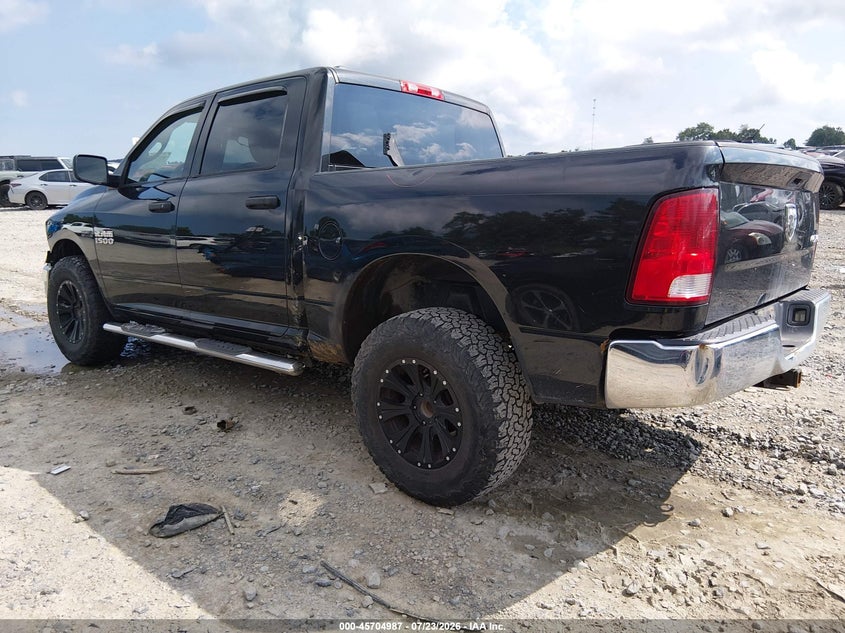 Vin: 1c6rr7km7hs701910, lot: 46203643, ram 1500 tradesman  4x4 5'7 box 20173