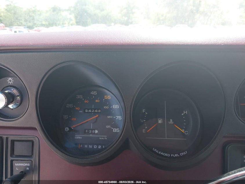 1989 DODGE RAM VAN auction photo 7