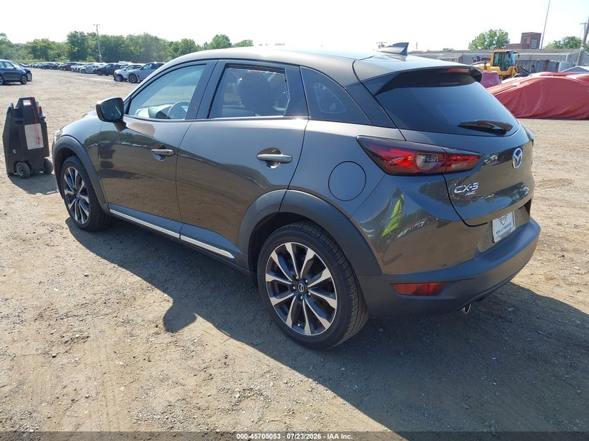 Vin: jm1dkfd71k1400992, lot: 46203709, mazda cx-3 grand touring 20193