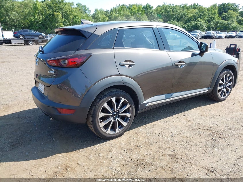 Vin: jm1dkfd71k1400992, lot: 46203709, mazda cx-3 grand touring 20194