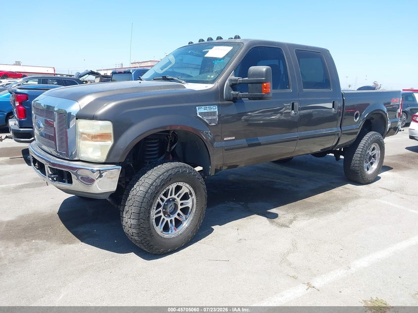 2008 Ford F250, Викрадення, IAAI, VIN 1FTSW21R98EB19843 — фото 2