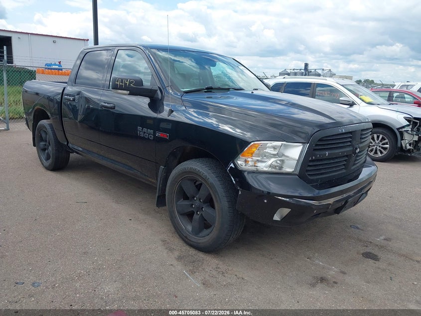 Vin: 1c6rr7lm1hs881450, lot: 46203739, ram 1500 big horn  4x4 5'7 box 2017 img_1